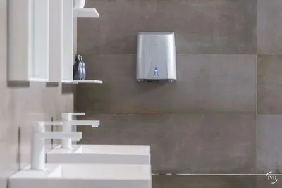 Produktbild von Händetrockner aus Aluminium / Edelstahl mit regulierbarem Heizelement Copt'Air S , Farbe:Edelstahl