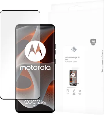 Image de Cazy Protection d’Écran compatible avec Motorola Edge 50 Pro - Protection d’Écran en Verre Trempé Full Cover