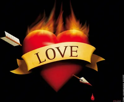 Produktbild von Love Herz - Mousepad - Mousepad