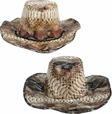 Produktbild von Schlangenleder-Optik Cowboyhut