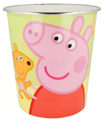 Produktbild von 6 Liter Mülleimer für Kinder Avengers Spider-Man Frozen Peppa Wutz