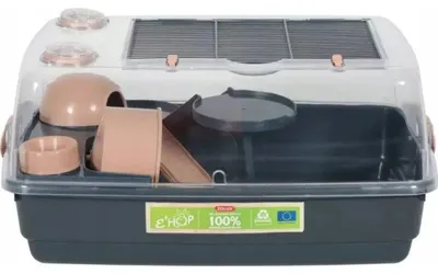 Produktbild von ZOLUX EHOP Hamsterkäfig 55 cm - rosa