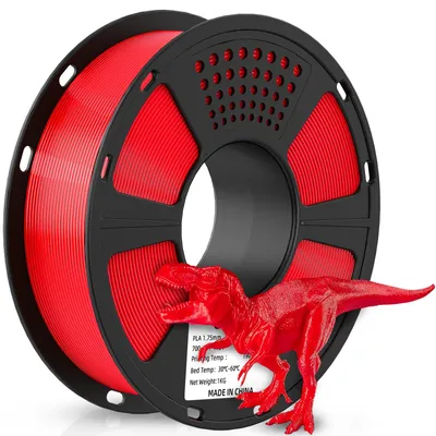PLA-Filament 1,75 mm, 1 kg, rot, 1 Spule