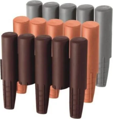 Produktbild von KAXL Plastový obrubník - palisáda 2,7m, 155mm PALISADE Barva: Terakota IPAL5-R624