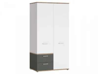 Image de Armoire à deux portes avec tiroirs pour le salon Vingt