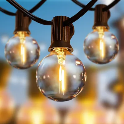 LED-Lichterkette 30 m, 50 Lampen, warmweiß, IP45, für Außen
