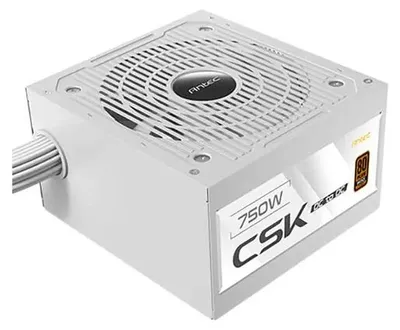 Obrázek produktu pro Antec CSK750DC WHITE, 750 W, 100 - 240 V, 50/60 Hz, 12 A, Aktivní, 100 W