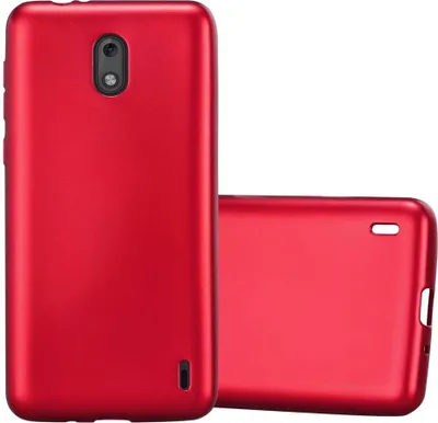 Obrázek produktu pro Cadorabo Ochranný kryt pro Nokia 2 2017 Case in Red Pouzdro na mobilní telefon TPU Silicone Etui Cover Case