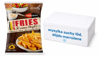 Produktbild von Belgische Pommes frites nach Hausfrauenart 2.5kg