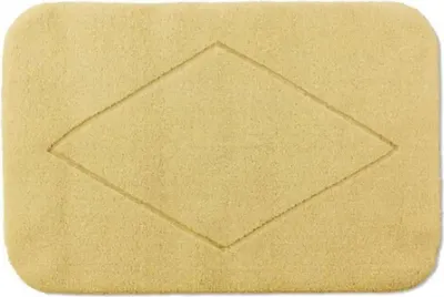 Produktbild von Rhomtuft Badteppich Raute abgerundet Farbe mais Größe 80x160 cm