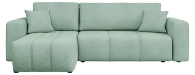 Produktbild von MIRJAN24 Ecksofa Furyn, Wohnzimmer Eckcouch mit Bettkasten und Schlaffunktion, L-Form, Seite Universal (Farbe: Coral 55)