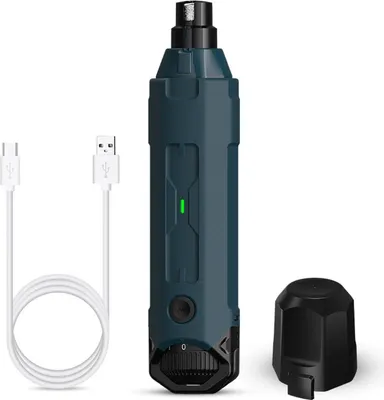 Produktbild von OKWISH Krallenschleifer für Hunde 6-Gang – Neuester Krallenschleifer für Haustiere, Superleise, Wiederaufladbare, Elektrische Krallenschere für Große, Mittelgroße und Kleine Hunde