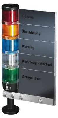 Immagine prodotto di Rittal Beschriftungstafel für Signalsäulen, modular