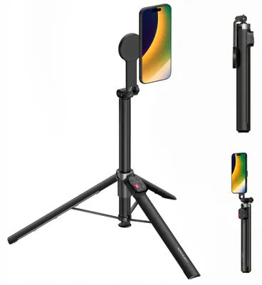 Zdjęcie produktu dla Kijek SELFIE Stick Statyw 1,76m na Magnes MagSafe Telefon Smartfon + PILOT / K1L-C