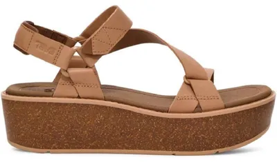 Obrázek produktu pro Dámské sandály Teva Madera Wedge, sandály na platformě, volnočasové, kožené, 1151015 TEY