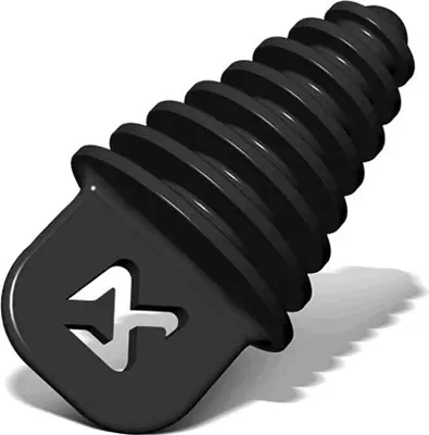 Produktbild von Akrapovic Waschbeckenstöpsel P-guv007 Schwarz  Schwarz One Size