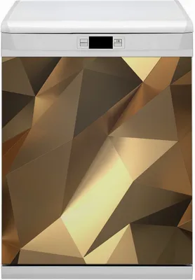 Produktbild von Magnet für Spülmaschine Abwaschbar 60x80 cm Magnet für Spülmaschine Magnetmatte Dekor - Goldfolie
