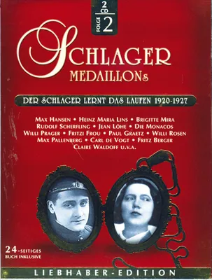 Produktbild von Various: Schlagermedaillons 2-1920-27