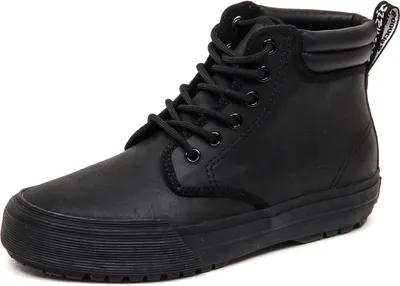 Produktbild von D7552 (ohne Schachtel), schwarzer Sneaker für Damen, Marke DR. MARTENS, schwarzes Schuhmodell für Damen