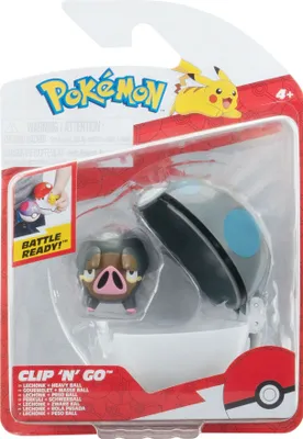 Produktbild von Pokémon Clip 'N' Go Ferkuli mit Schwerball