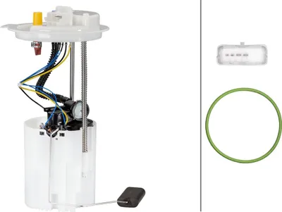 Image de Unité d'alimentation en carburant électrique 4 pôles HELLA pour e.a. FIAT PANDA