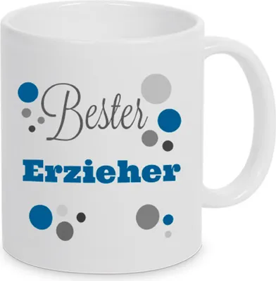 Produktbild von TassenKing - Bester Erzieher - Tasse - Kaffeebecher - Tasse mit Spruch