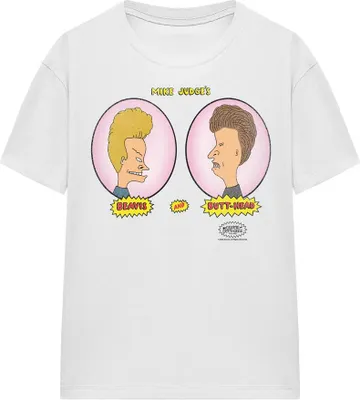 Obrázek produktu pro Beavis & Butthead - Tričko pro muže a ženy Uni TV15482 (M) (Weiß)