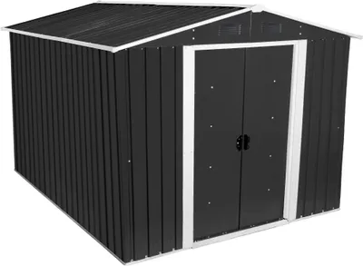 Produktbild von Zelsius Geräteschuppen mit Schiebetür (B) 236 x (T) 303 x (H) 190 cm | Anthrazit