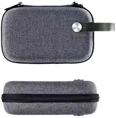 Image de Embouts de câble électroniques à double fermeture, étanches et résistants aux chocs, pour câbles et batterie externe, lot de 2, gris