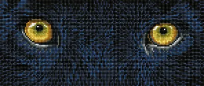 Produktbild von Diamond Dotz Diamond Painting Black Panther Spy Komplettset