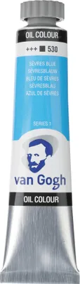 Image de Van Gogh peinture à l'huile tube 20 ml bleu de Sèvres 530