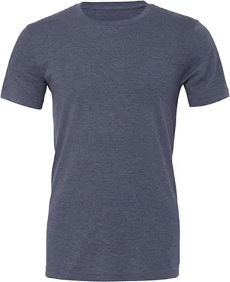 Produktbild von Canvas 3001CVC | Herren  Heather CVC Short Sleeve Tee - Farbe: Heather Navy - Größe: S