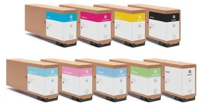 Produktbild von HP Latex-Tintenpatrone 832Y Gelb 1L