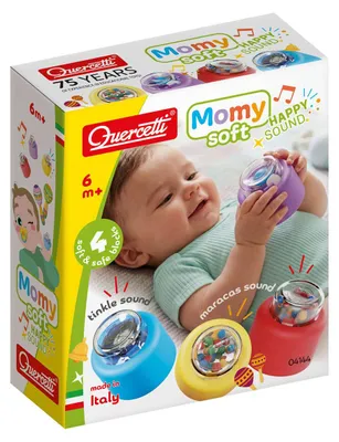 Image de Quercetti Momy Soft blocs de construction avec son, 4dlg.