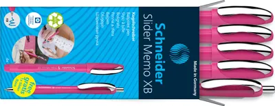 Produktbild von Schneider Schreibgeräte Slider Memo Kugelschreiber pink
