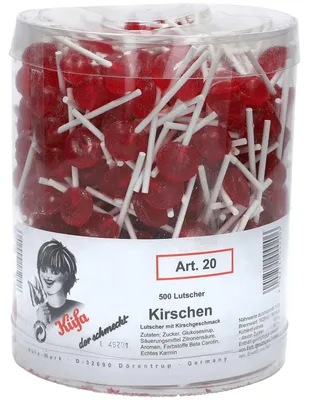 Image de Küfa 745819 Sucettes aux cerises 500p.