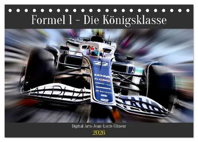 Produktbild von Formel 1 - Die Königsklasse (Tischkalender 2026 DIN A5 quer), CALVENDO Monatskalender