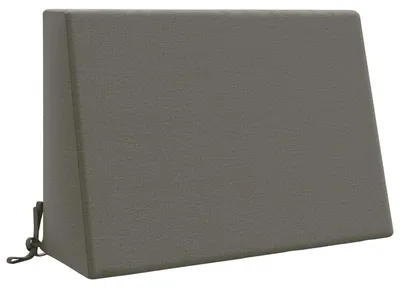 Productafbeelding van Rugkussen SOEST 100% Polyester Grijs 60 x 20 x 40 cm