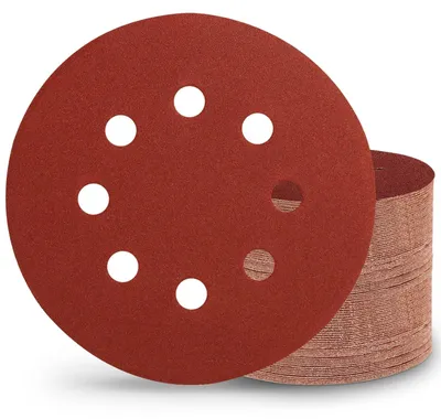 Productafbeelding van 100 Schuurschijven 125 mm Klittenband - Korrel 240 - Excentrische Schuurpapier