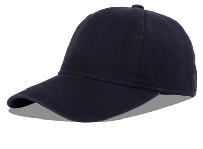 Productafbeelding van Baseballpet, 100% katoen, verstelbaar, zwart, maat L