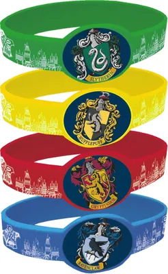 Produktbild von 4 Harry Potter Hogwarts Armbänder