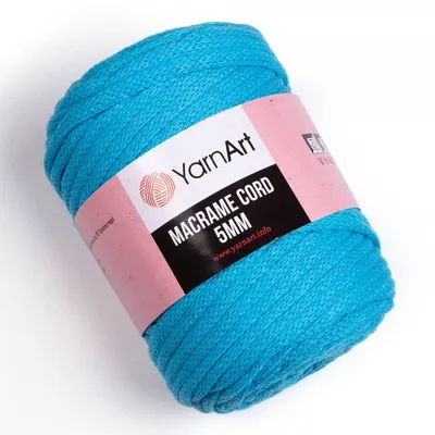 Obrázek produktu pro Yarn Art Macrame Cord 5 mm 5 mm 85 m 763 Šňůra