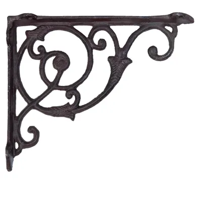 Produktbild von Clayre & Eef Ziergitter 3x22x18 cm Braun Eisen