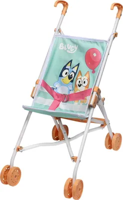 Produktbild von Bluey und Bingo Kinder Puppenwagen