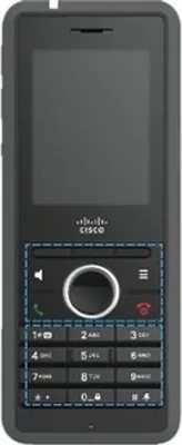 Produktbild von Cisco IP DECT Phone 6825 - Schnurloses Erweiterungshandgerät - mit Bluetooth-Schnittstelle - DECT - SIP - 2 Leitungen