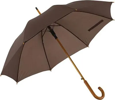 Immagine prodotto di L-merch Ombrello automatico a bastone in legno Tango