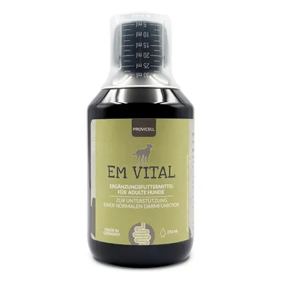 Produktbild von Provicell EM Vital 250 ml | Probiotika Hund | Natürliche Darmsanierung für Hunde | Mit Tierärzten entwickelt | Fördert die Verdauung I BARF-Zusatz