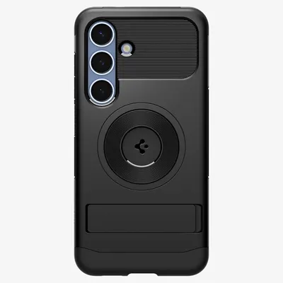 Produktbild von Spigen Slim Armor (MagFit), Cover, Samsung, Galaxy S25 Plus, 17 cm (6.7"), Schwarz