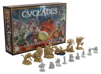 Productafbeelding van Cyclades: Legendarische editie: Helden & mythische wezens - uitbreiding