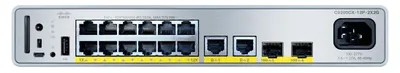 Produktbild von Cisco Catalyst 9200CX - Network Advantage - Switch - kompakt - L3 - managed - 12 x 10/100/1000 (PoE+) + 2 x 1000Base-T + 2 x 10 Gigabit SFP+ (Uplink) - an Rack montierbar - PoE+ (240 W)